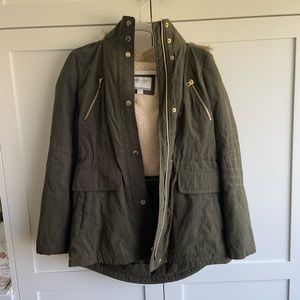 Army Green Winter Coat